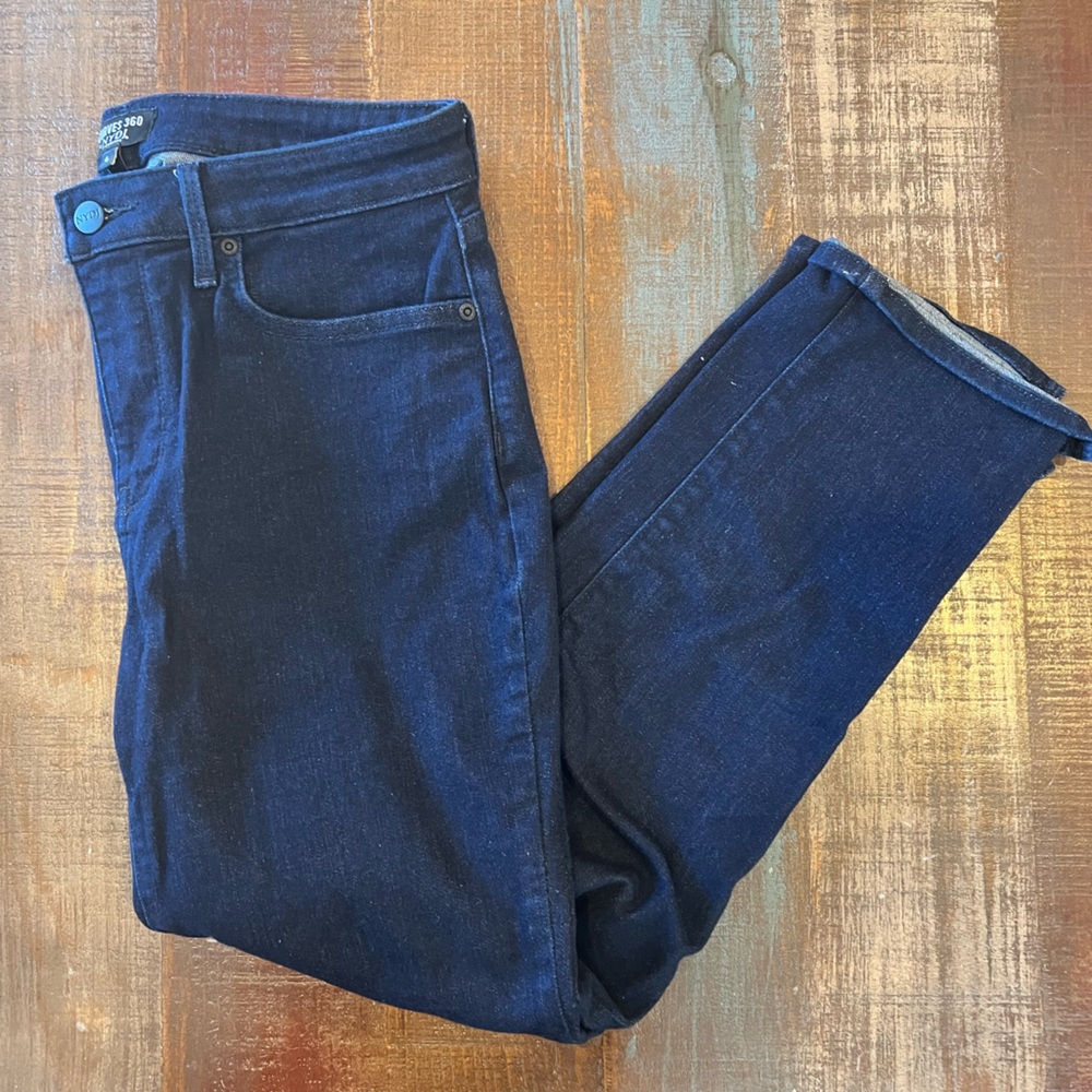 NYDJ Curves 360 crop jeans 6 EUC